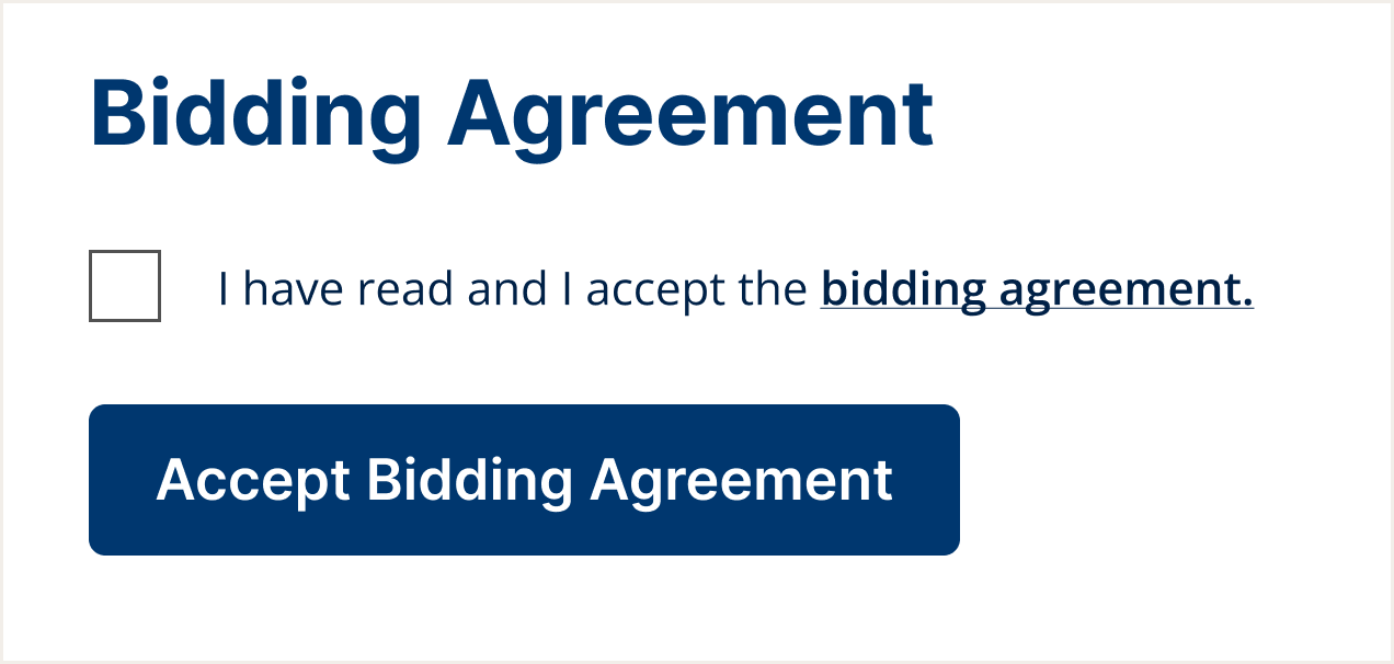How do I apply to bid in an auction?